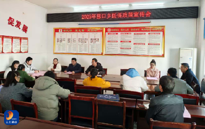县医疗保障局赴慈口乡开展政策宣传工作