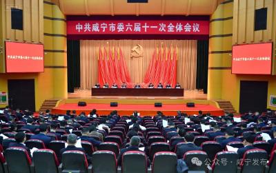 中共咸宁市委六届十一次全体会议举行 