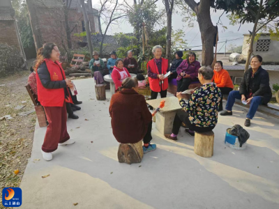 慈口乡：庭院“微宣讲”让全会精神“声”入巾帼心