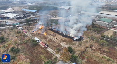 V视丨九宫山镇开展森林防灭火应急实战演练 筑牢冬季森林“防火墙”