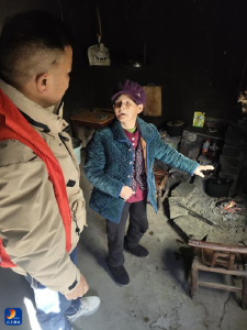 杨芳林乡：防火知识上门讲 独居老人重点帮