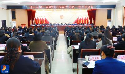 V视丨通山县第十四次妇女代表大会胜利召开  凝聚巾帼力量共绘发展新篇章