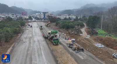 V视丨【民声里的幸福答卷】元旦通车！九宫山绕城路进入倒计时