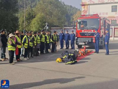 大畈镇：冬春防火精准施策 村级培训夯实农村安全根基