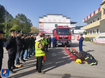 通山县消防救援大队：开展消防宣传“进农村” 传播知识送平安