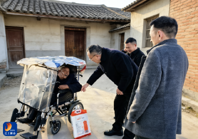 县委党校赴洞口罗村开展走访慰问活动