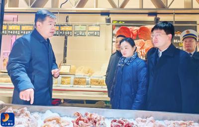 V视丨吴涛开展元旦一线慰问暨督导安全生产工作  筑牢安全防线 守护群众安宁