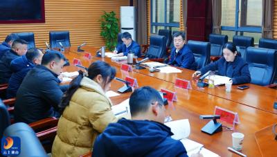 V视丨吴涛主持召开实施县域经济“双20”帮扶合作推进会