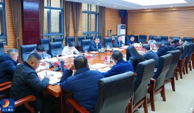 V视丨吴涛主持召开重点项目建设专题会：以高质量项目支撑高质量发展  确保一季度“开好局、起好步”