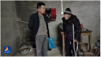 履职为民显担当：燕厦乡人大代表寒冬走访独居老人