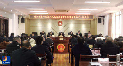 V视丨县十九届人大常委会第三十一次会议召开