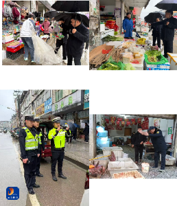 锚定平安目标  抓实节日保障——洪港镇全力以赴筑牢元旦安全稳定屏障