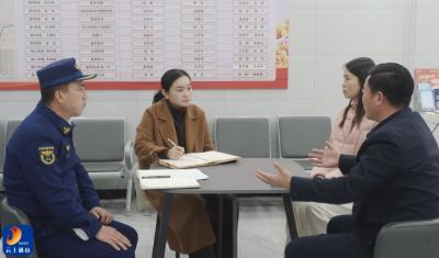 V视丨县领导到社区检查消防安全工作