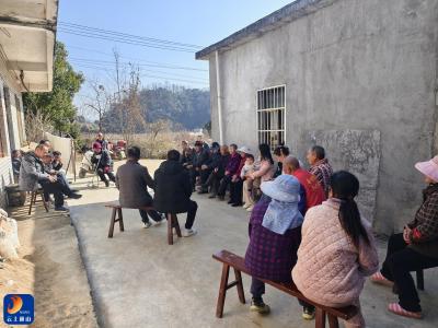 南林桥镇湄溪村：移风易俗树新风 屋场夜话聚民心