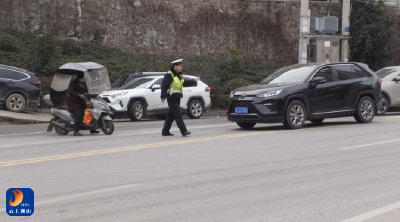 V视丨坚守岗位保畅通 筑牢岁末“平安路”