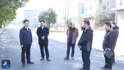 V视丨县领导在洪港镇开展巡林巡河暨春节走访慰问活动