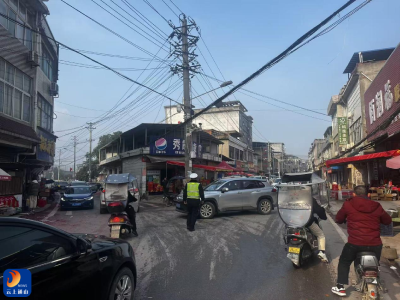 春节我在岗丨南林桥镇：假日“不打烊” 坚守护平安 交警中队新春护航群众出行