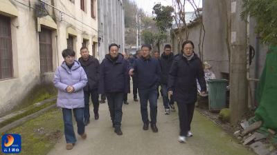 V视丨县领导现场调研咸九高速至九宫山连接线建设进展情况