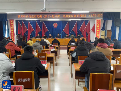 杨芳林乡：传达市纪委通报 严明纪律筑牢防线