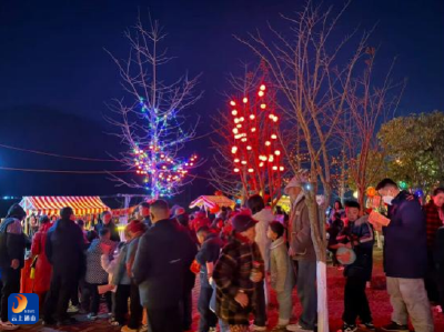 灯火映明月 法治润心田——通山县司法局过大年非遗游园汇传递法治温情