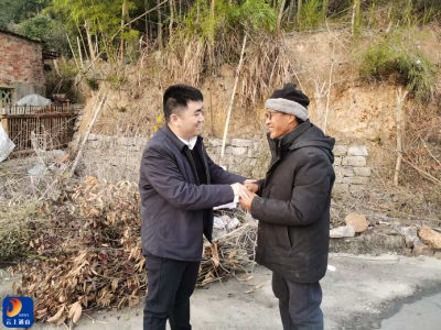 燕厦乡：春节慰问暖人心 组织关怀显温情
