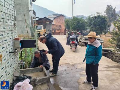 春节我在岗丨磻溪村党员干部雨夜鏖战，守护春节民生用水