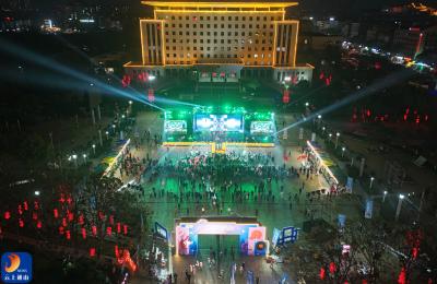 高清大图直击！通山音乐嘉年华燃爆冬夜