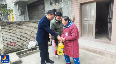 县委编办开展春节走访慰问活动