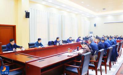 V视丨吴涛主持召开县委常委会会议