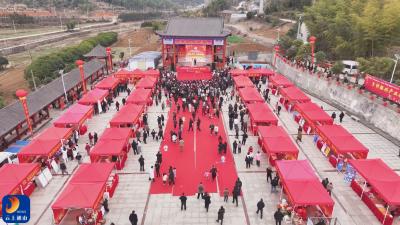 【新春走基层⑳】黄沙铺镇：七大展区汇年味 网红乡音唱新春