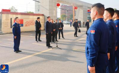 V视丨吴涛 王功辉走访慰问春节期间坚守岗位一线工作人员