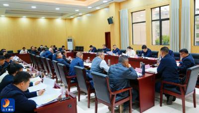 王功辉出席全县一季度“开好局起好步”暨入库纳统工作推进会