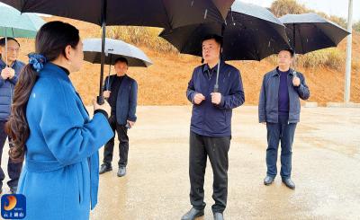 V视丨吴涛调研井湾安置区及城区道路建设 强调加快进度完善配套 全力办好民生实事