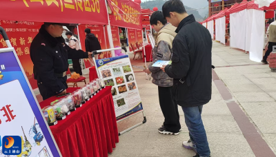 黄沙铺镇：年货会禁种禁制宣传——烟火辞旧岁 无毒迎新春