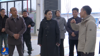 V视丨县领导调研企业生产经营和项目建设情况
