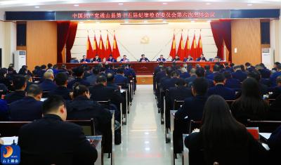 通山县纪委十五届六次全会精神引发热烈反响