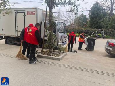 【清洁家园在行动】全员洁城迎新春 包保尽责焕新颜 —— 通山县各单位积极持续开展洁城活动