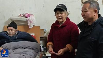 燕厦乡走访慰问退伍军人