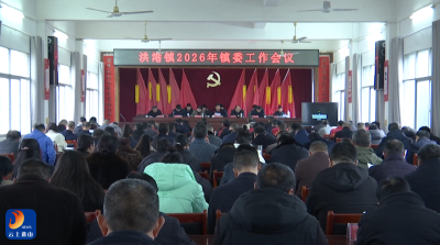 V视丨洪港镇召开2026年镇委工作会议