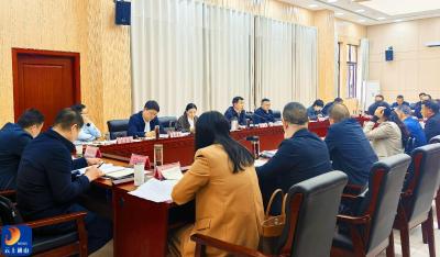 V视丨吴涛主持召开全县一季度经济运行分析研判暨“开好局、起好步”工作推进会