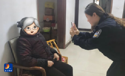 窗口“搬”进家门，通山公安20分钟解决八旬老人办证难