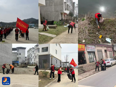 厦铺镇：启动 “清洁家园、美化镇区” 人居环境整治志愿服务活动 