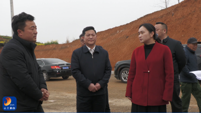V视丨县领导赴重点项目一线开展督导调研