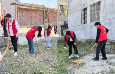 【清洁家园在行动】洪港镇：雷锋精神润洪港 志愿整治践初心