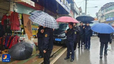 南林桥镇：多部门联合开展街道占道经营集中整治