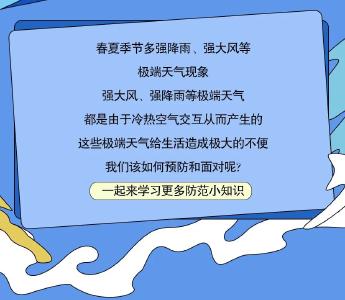 科普知识 | 面对强降雨，这些安全知识要知道