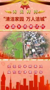 【清洁家园 万人洁城】秀美村湾：大路乡杨狮坑村