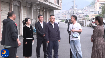 V视丨县领导调研“清洁家园·万人洁城”活动成效