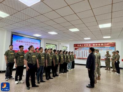 洪港镇2026年度基干民兵点验圆满收官 规范化建设筑牢国防后备防线