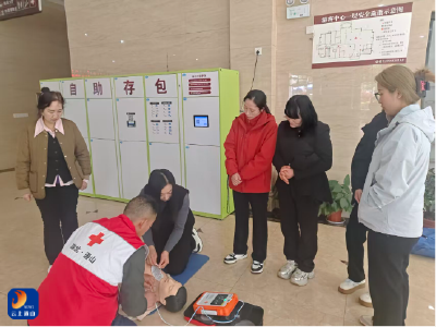 备战五一黄金周！隐水洞景区开展应急救护技能培训